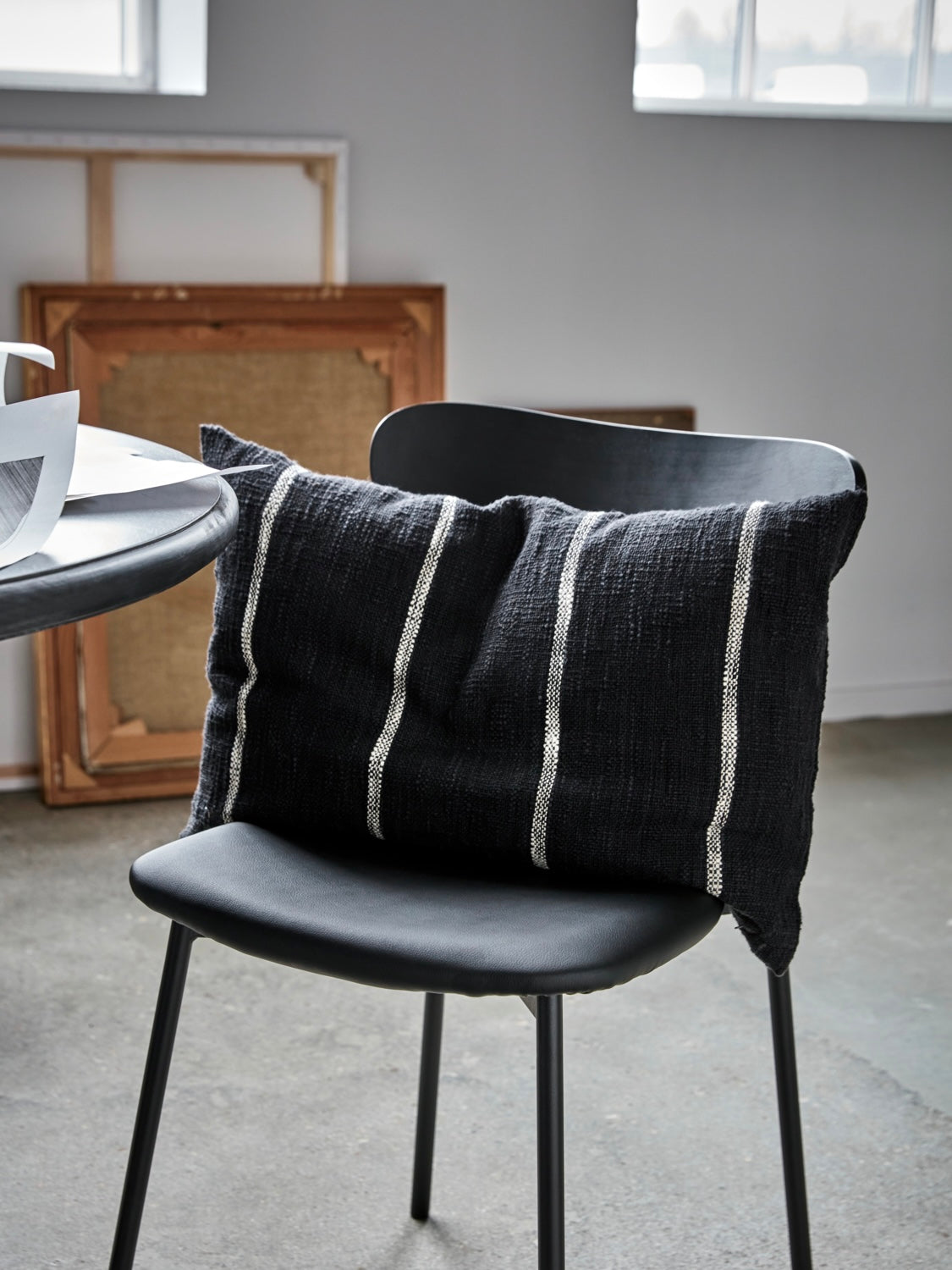 Dekokissen HDTuur schwarz/creme