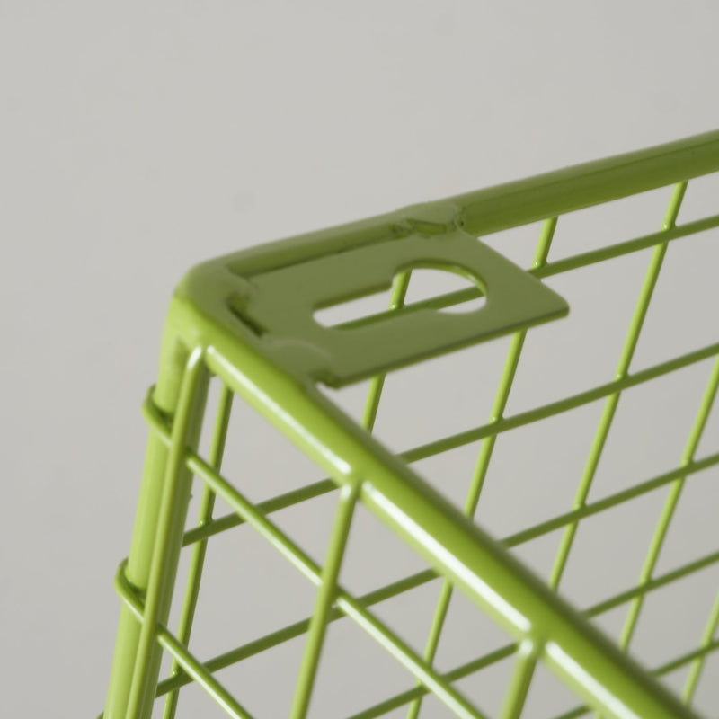 Grünes Wandregal-Set Bamba in Matt – Handgearbeitetes, vielseitiges Aufbewahrungssystem