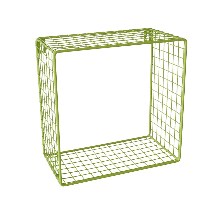 Grünes Wandregal-Set Bamba in Matt – Handgearbeitetes, vielseitiges Aufbewahrungssystem