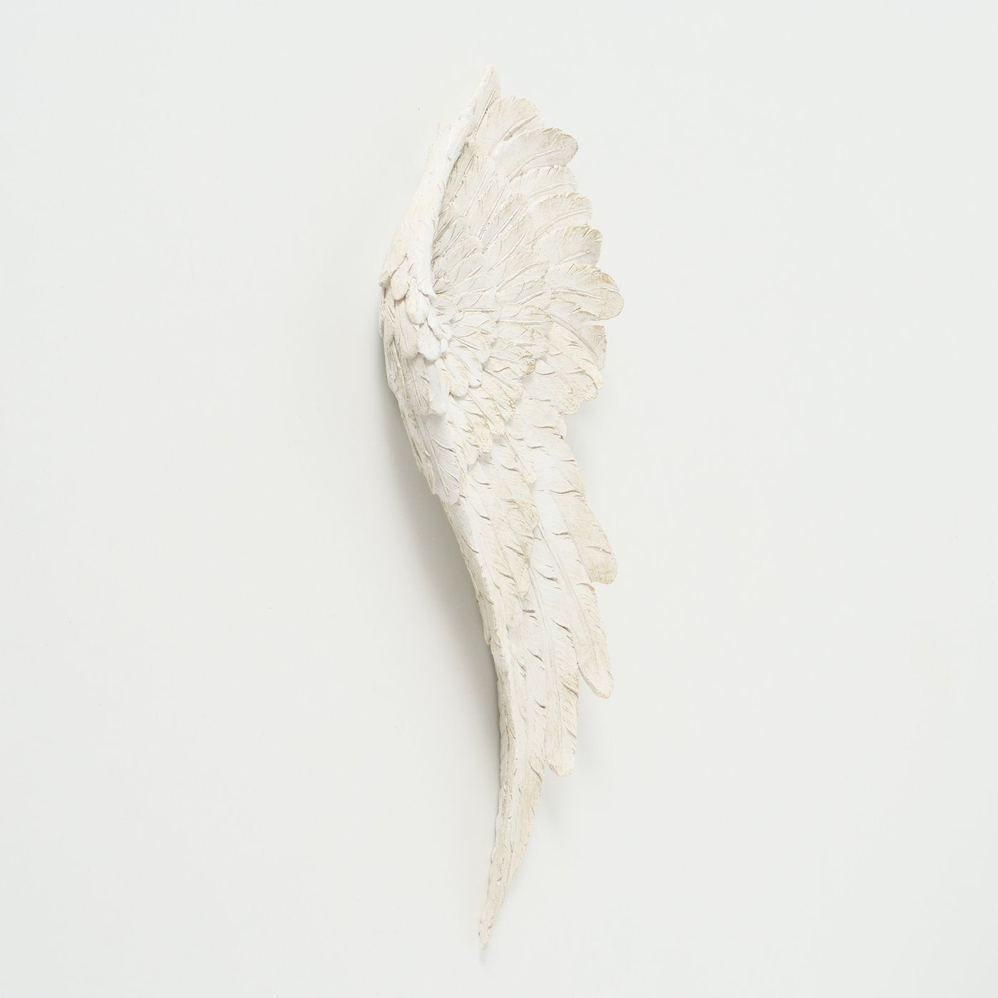 Wandobjekt Engelflügel in Beige Mattes Finish