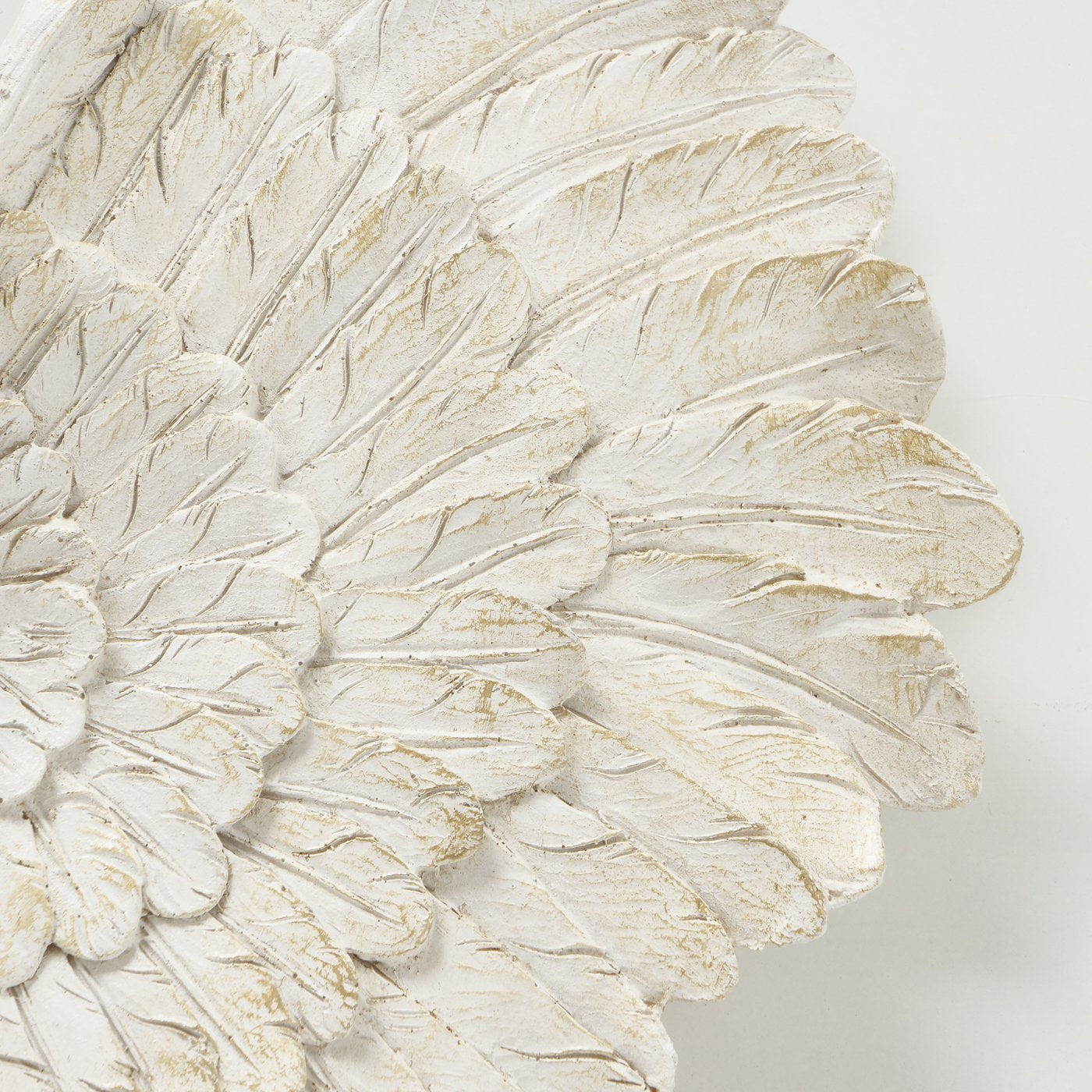 Wandobjekt Engelflügel in Beige Mattes Finish