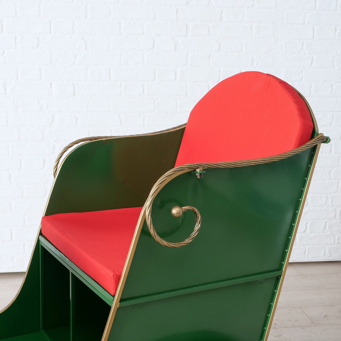 Weihnachts-Dekoaufsteller Santa’s Classic Car im 2er-Set – Nostalgischer Oldtimer aus Metall