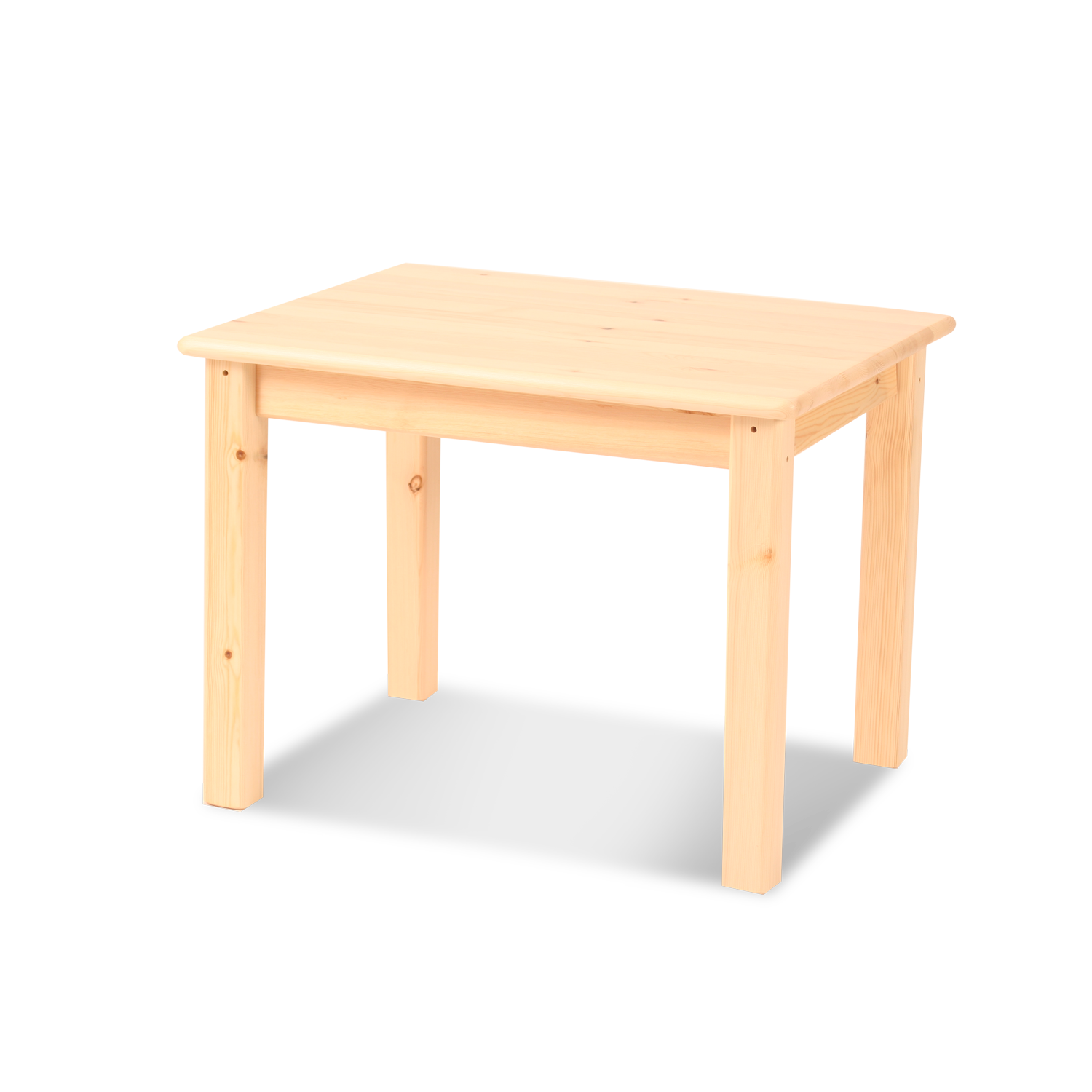 Leo Kinder Tisch | Spieltisch | Kiefer Massivholz | 100% Bio Massivholz