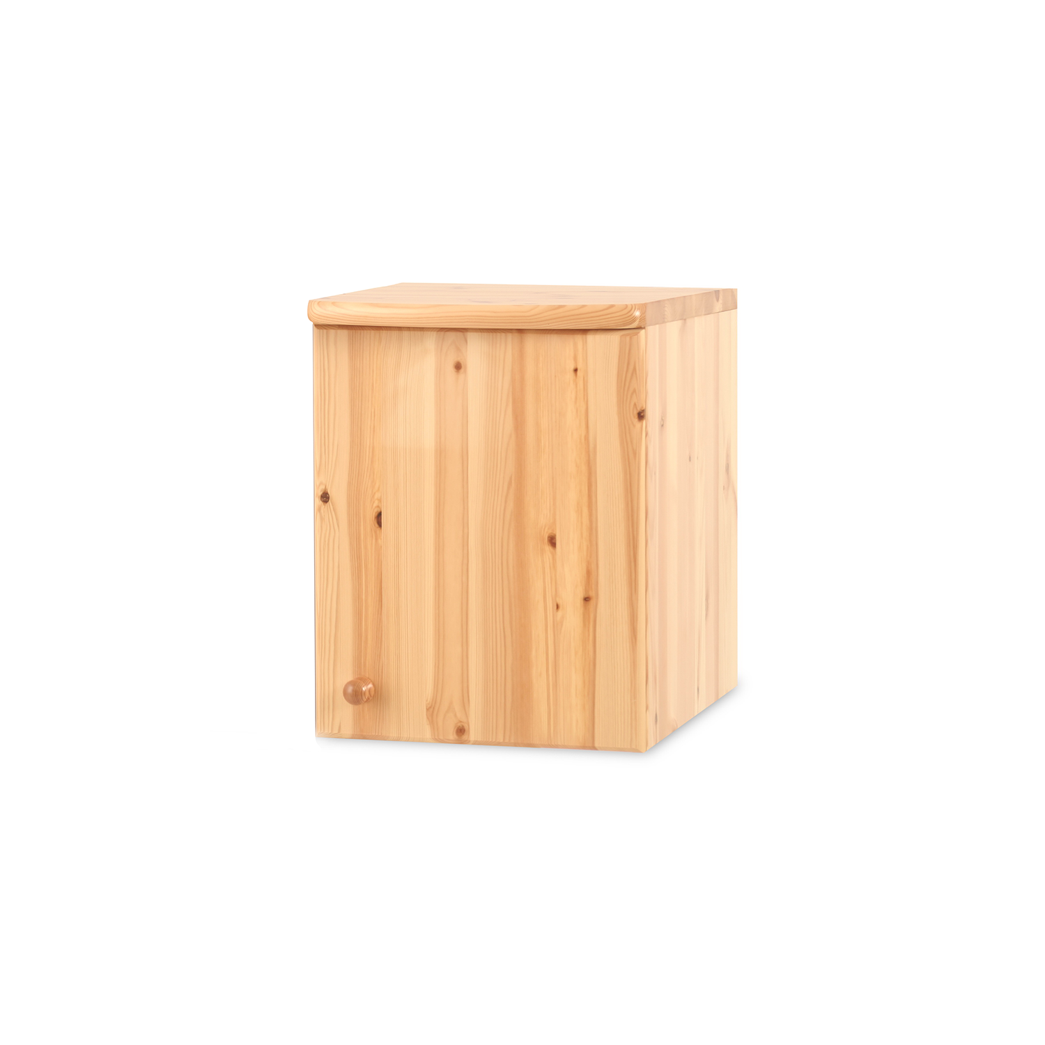 Claudia Kleiderschrank Aufsatz | 1-Türig | 100% Bio Kiefer Massivholz