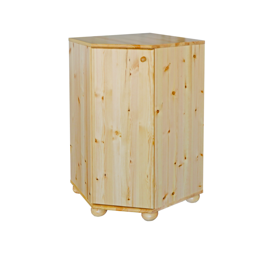 Anika Kiefer Massivholz Eck-Kommode | 100% Bio Kiefer