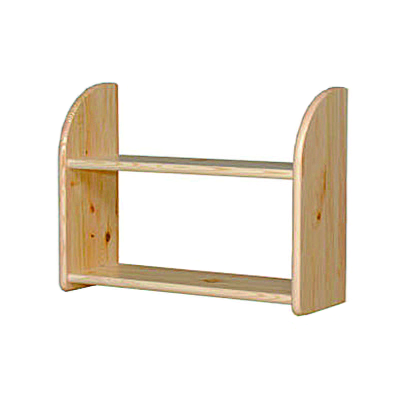 Eva Bücherregal / Wandregal 2er | 100% Bio Kiefer Massivholz