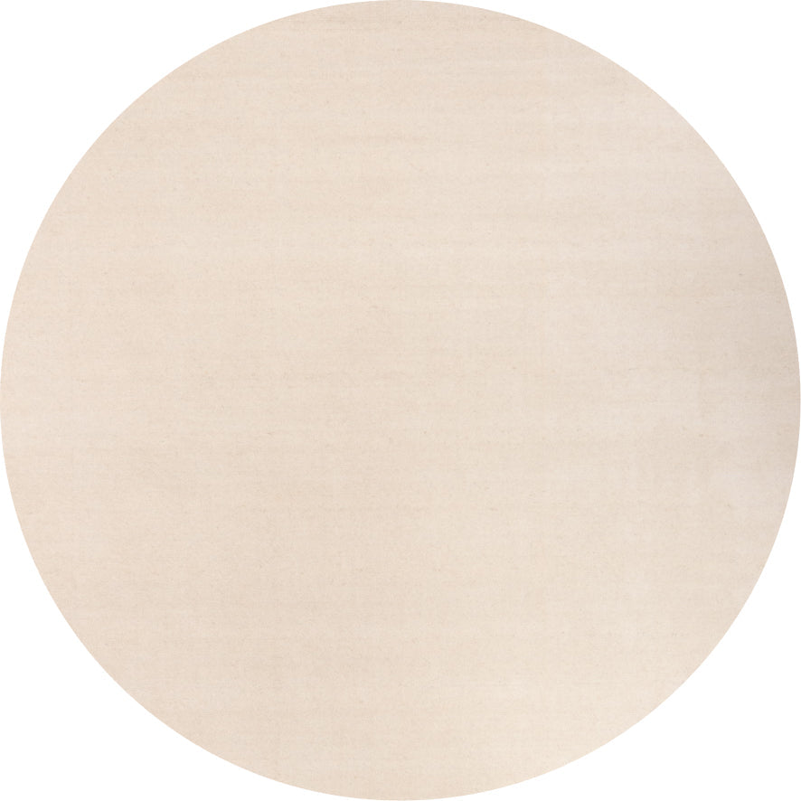 Gabbeh Teppich - Softy - Uni - rund