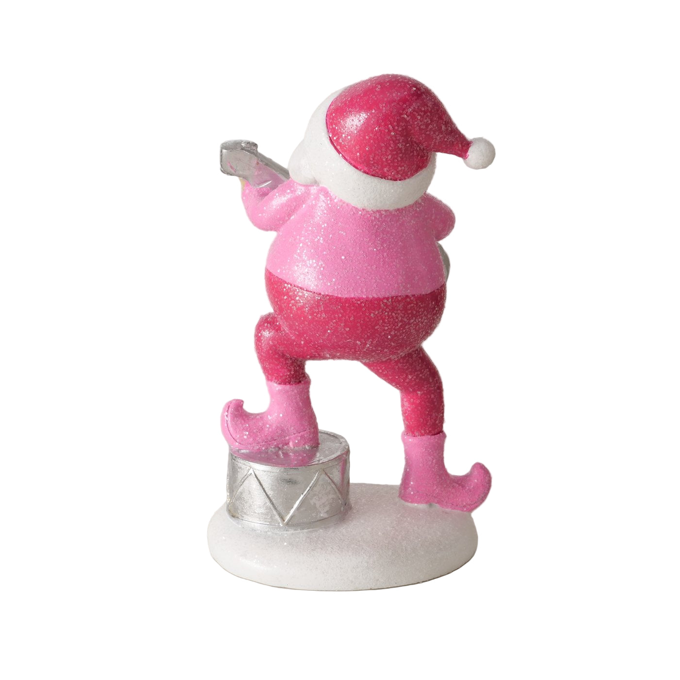 Weihnachtsmann Figuren Matthew 2er Set Pink Deko Handbemalt