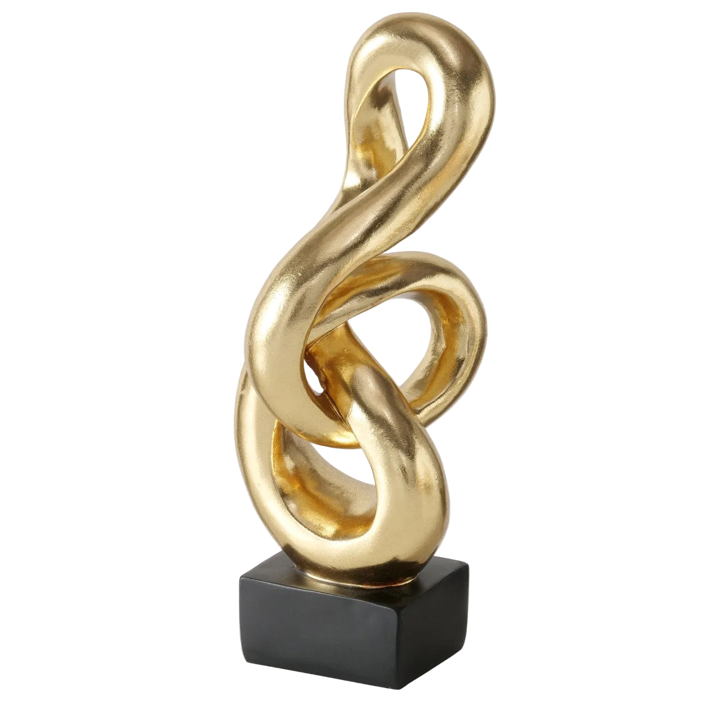 Skulptur Golden Infinity Chainy