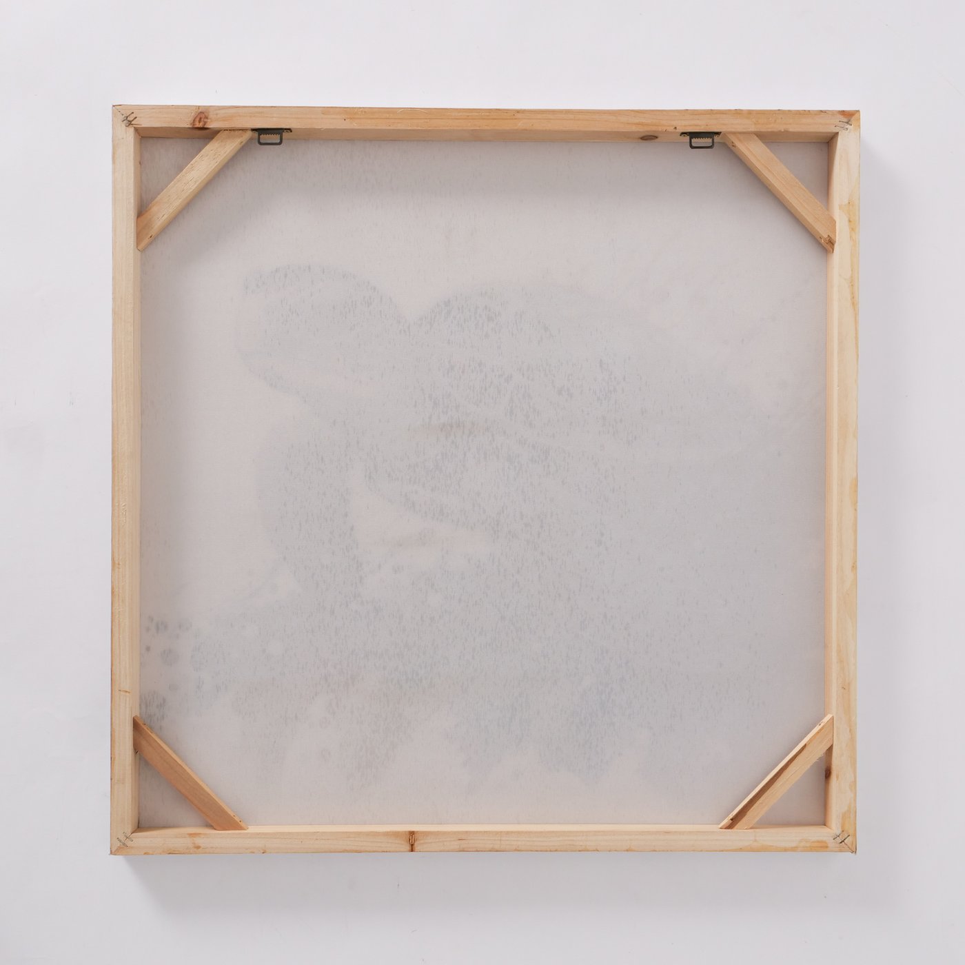 Wandbild Schildkröte 60x60 cm – Kunstdruck auf Leinwand mit Glanzeffekten