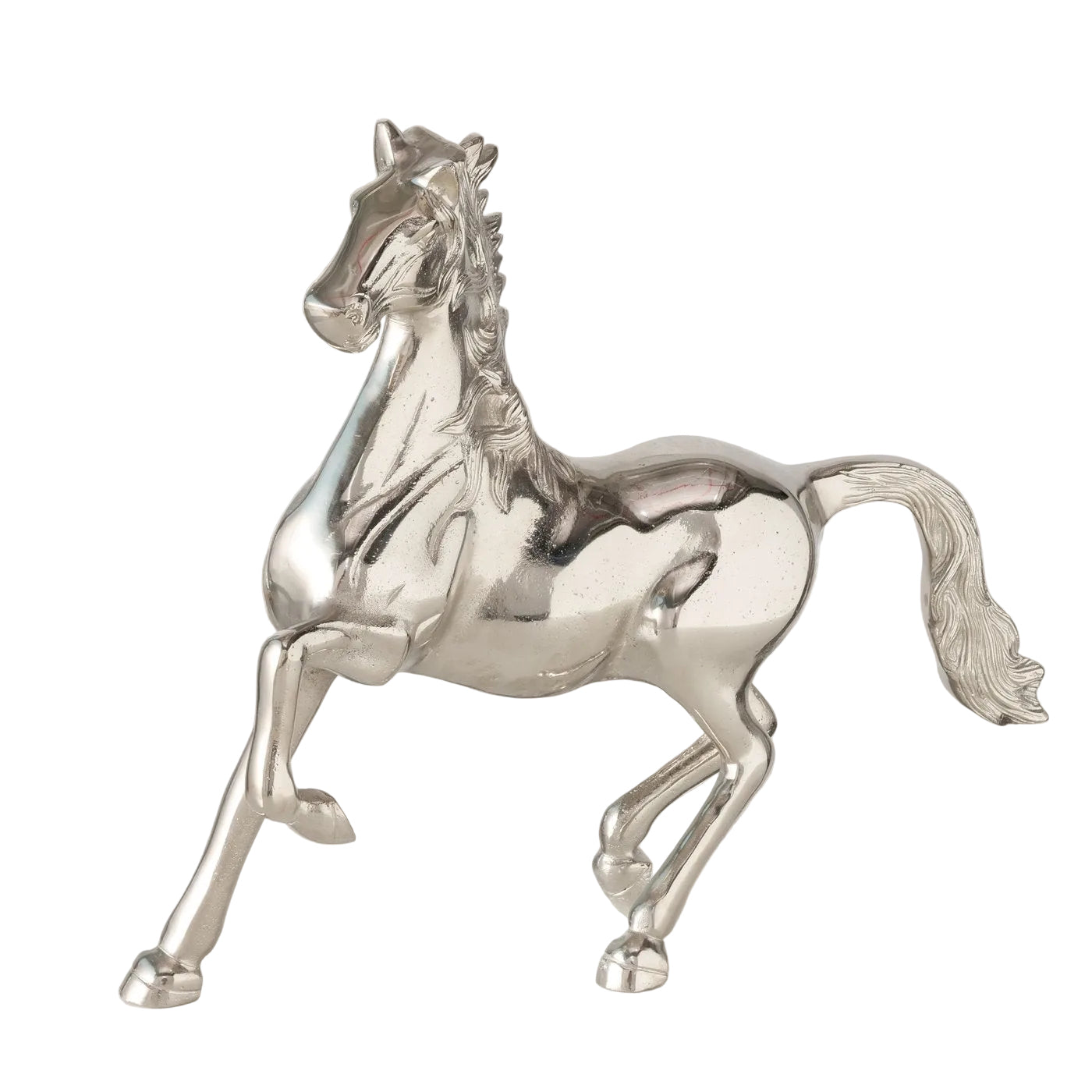 Dekofigur Pferd Asanja Silver Spirit modern 41cm