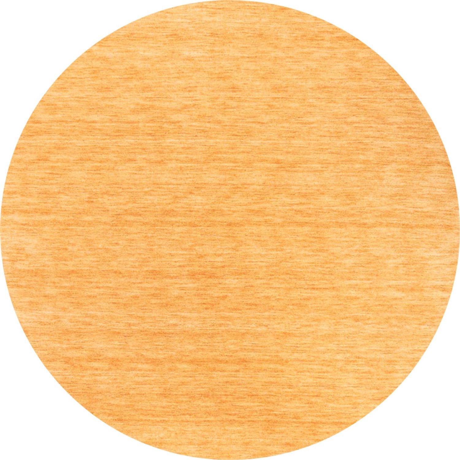 Gabbeh Teppich - Softy - Uni - rund