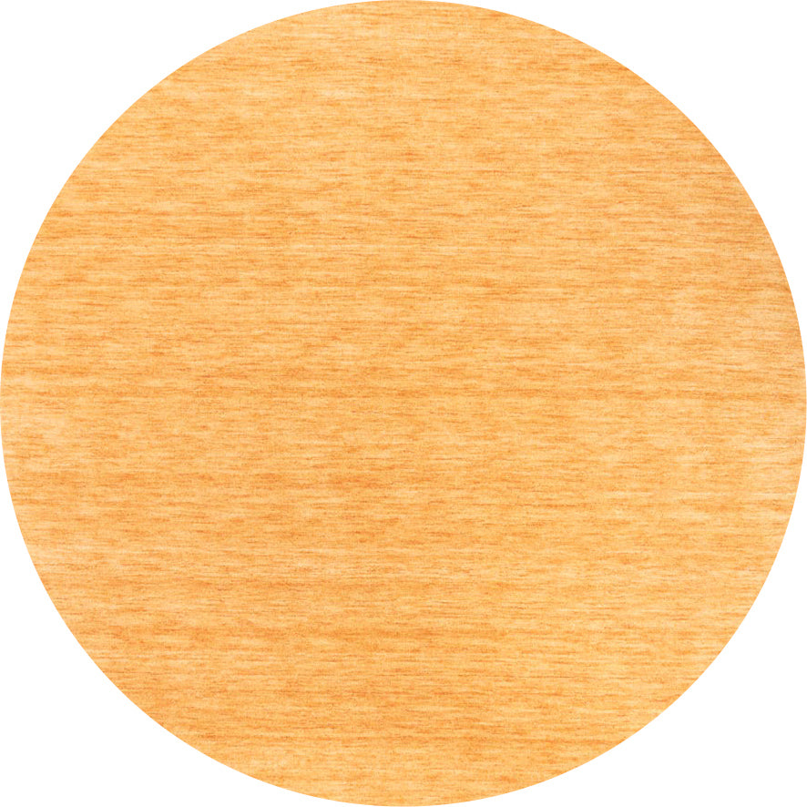 Gabbeh Teppich - Softy - Uni - rund