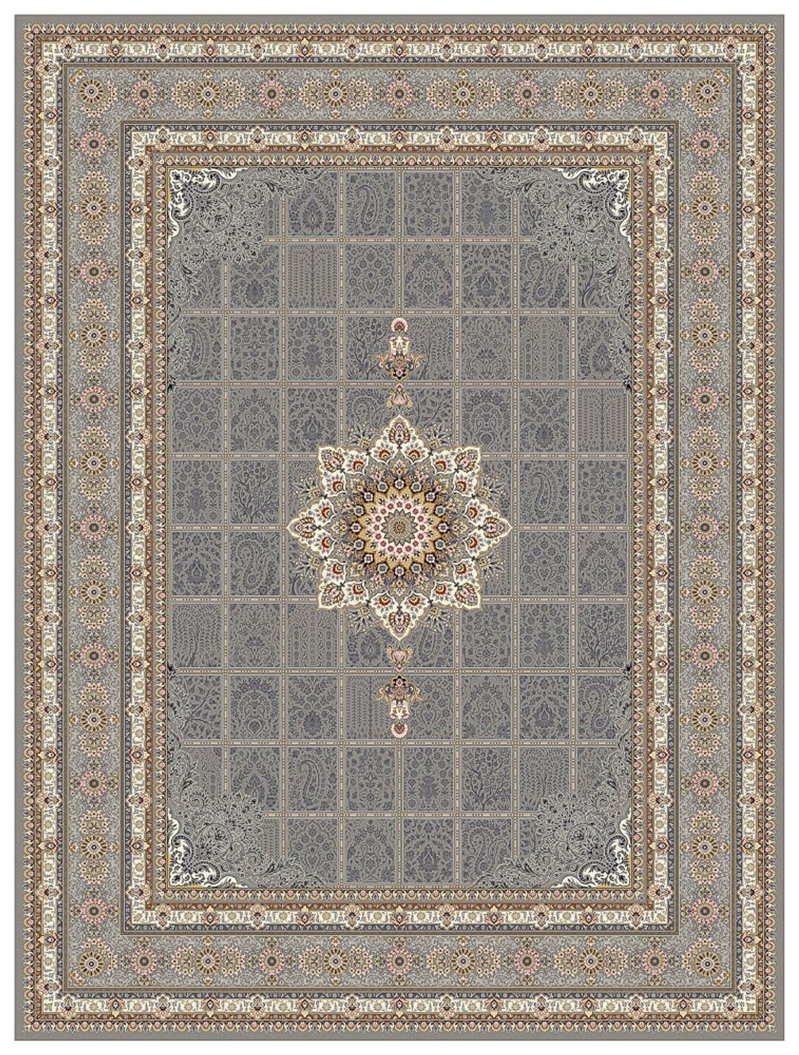 Orientalischer Webteppich - Eastern Elegance - rechteckig