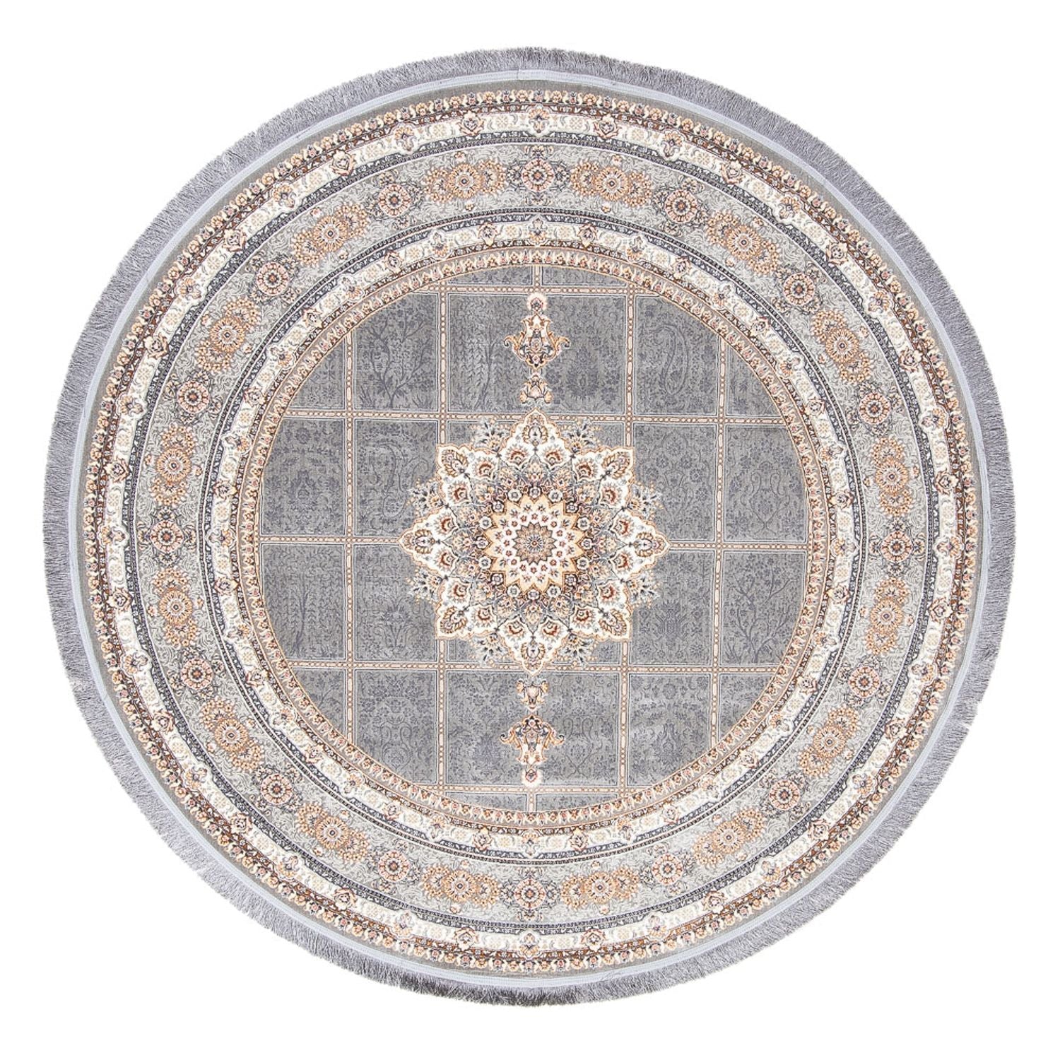 Orientalischer Webteppich - Eastern Elegance - rund