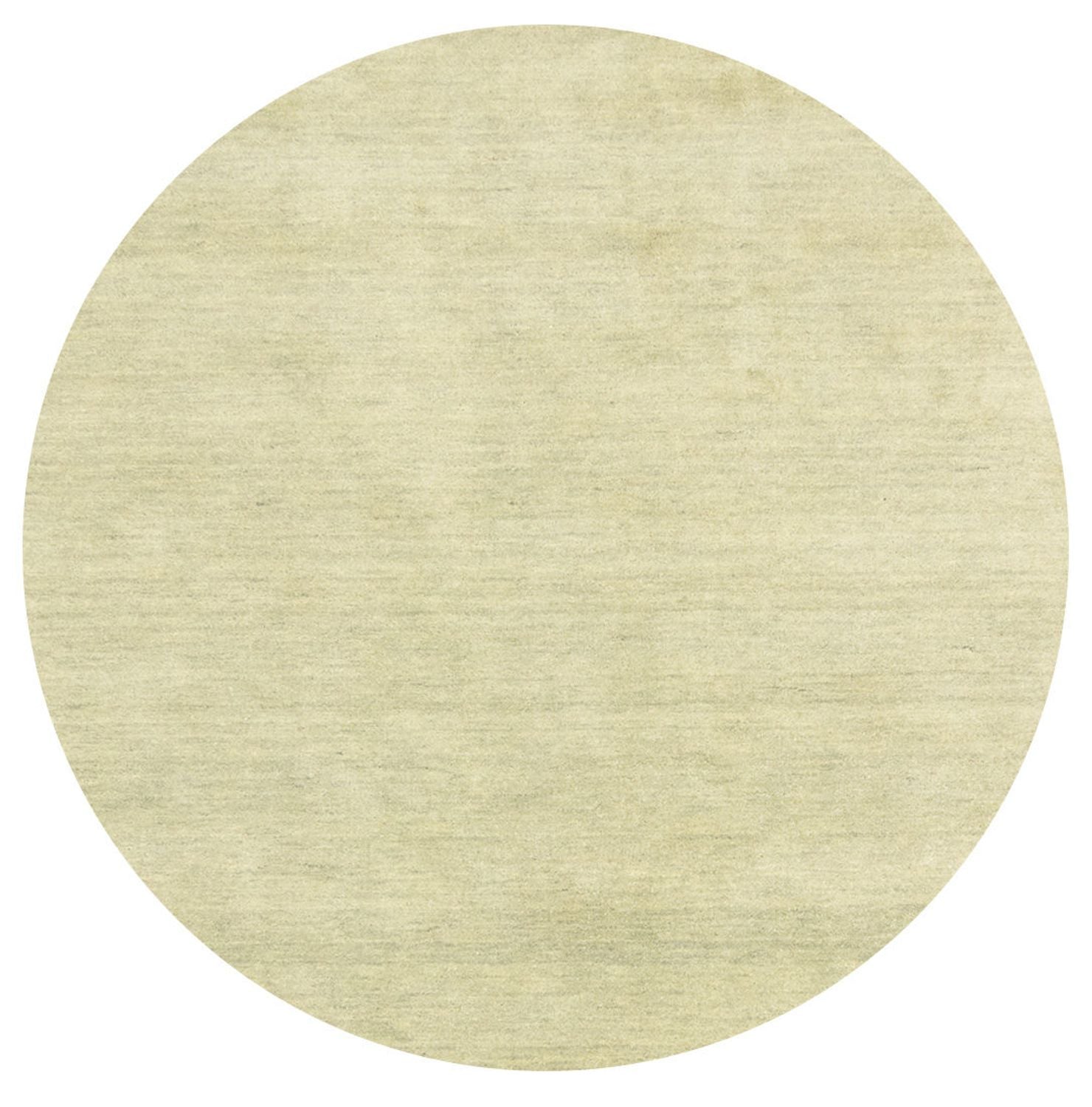 Gabbeh Teppich - Softy - Uni - rund