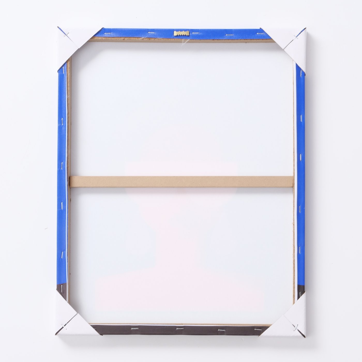 Wandbild 'Moderne Eleganz' - Stilisierte Frau in kräftigen Farbblöcken