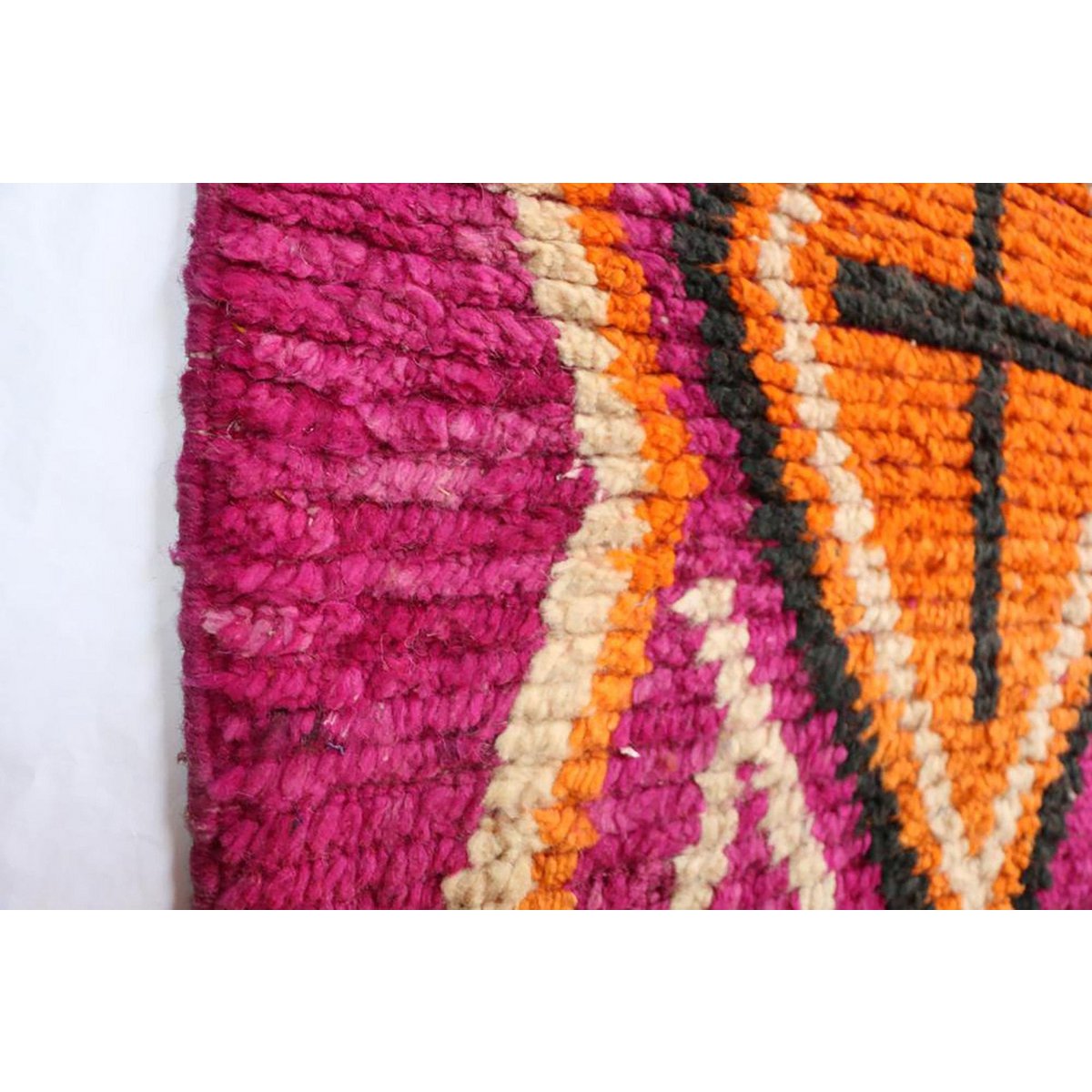 Marokkaner Berberkorridor Teppich reines Woll 78 x 507 cm