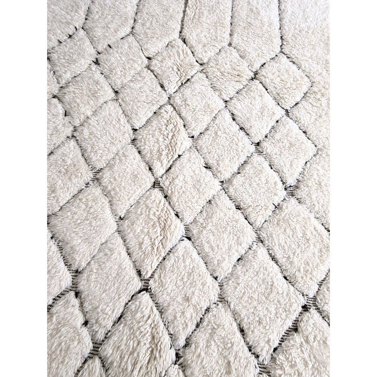 Berberteppich Beni Ouarain reine Wolle 157 x 265 cm