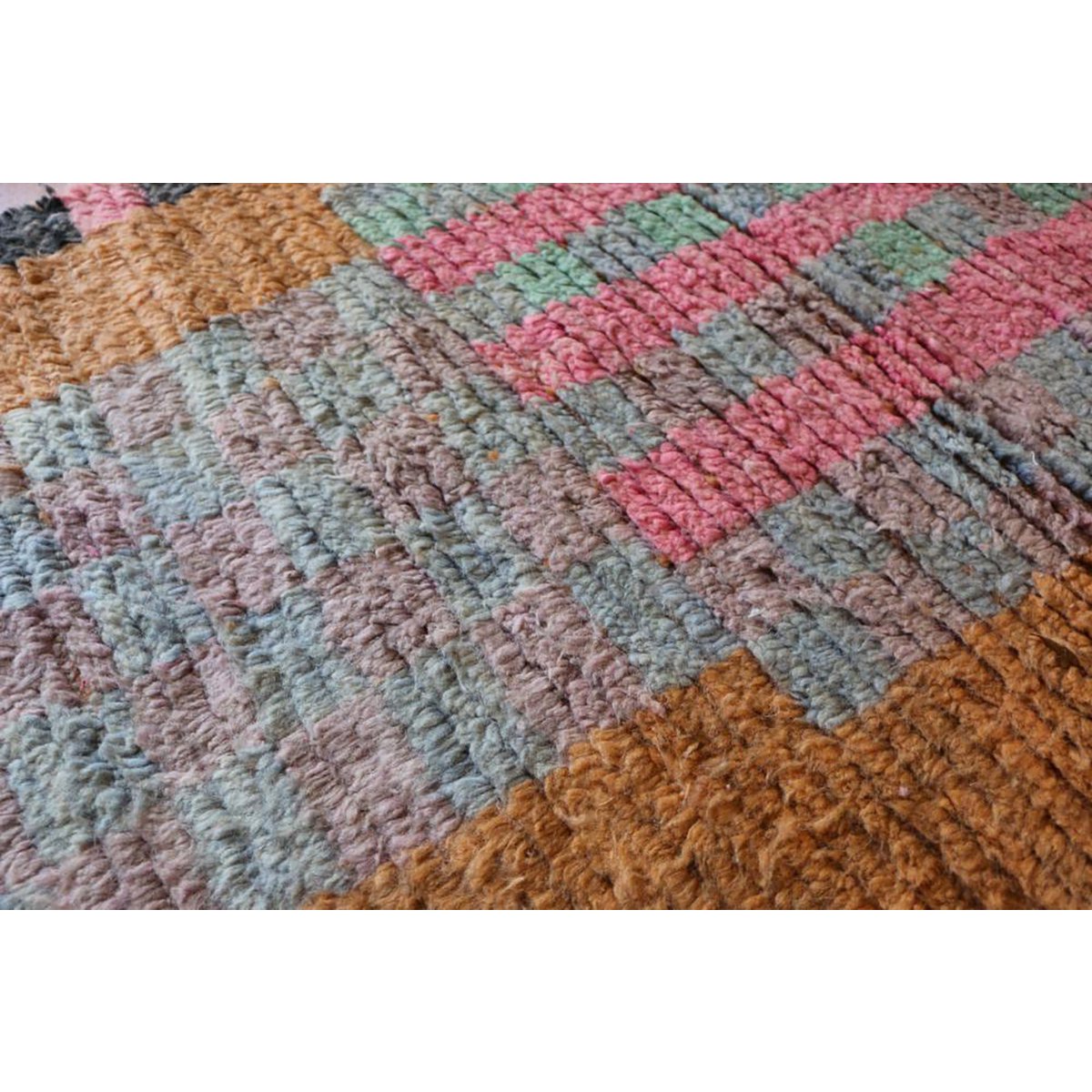 Berberkorridor Teppich Boujad farbig 78 x 743 cm