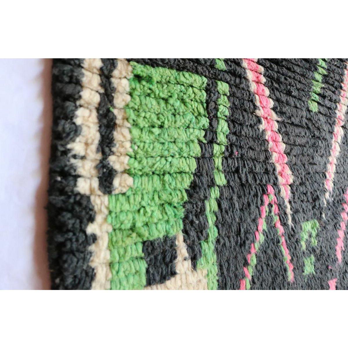 Berber Wolle reiner Spurteppich 74 x 344 cm