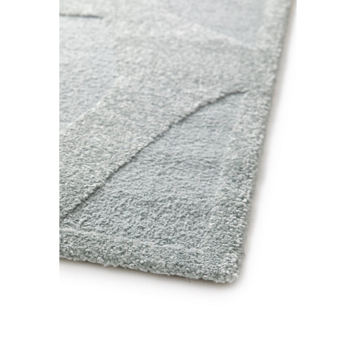 Weicher 3D Relief Teppich Silencio