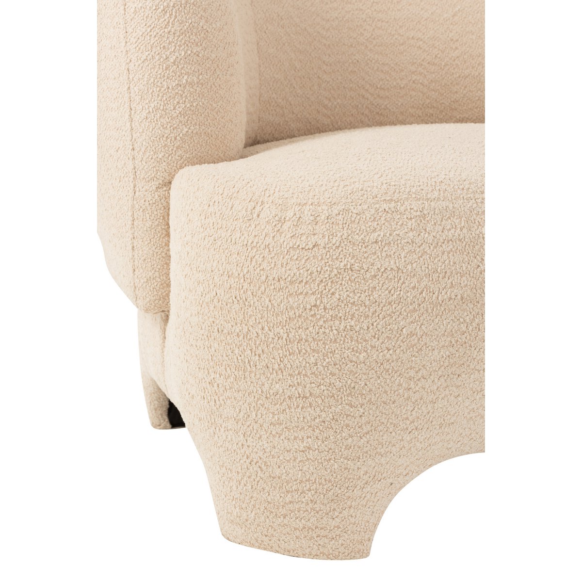 1-Sitzer-Sofa, gestrickt, Tex/HT, Weiß