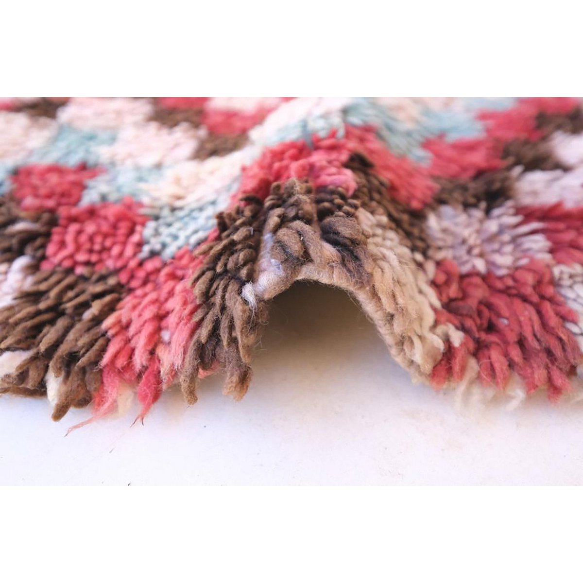 Marokkaner Berber Teppich reiner Wolle 110 x 176 cm