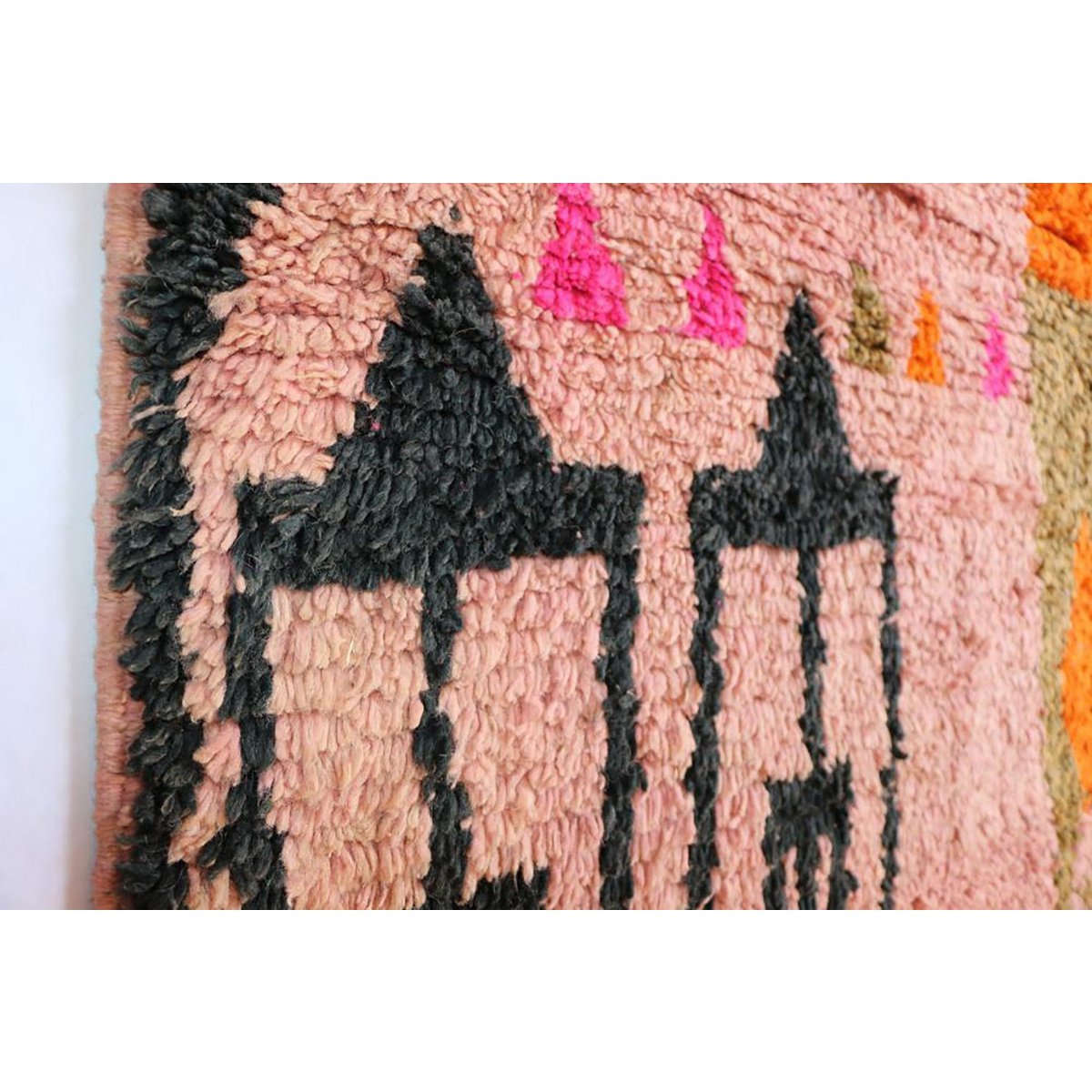 Marokkaner Berber Teppich reines Wolle 199 x 290 cm