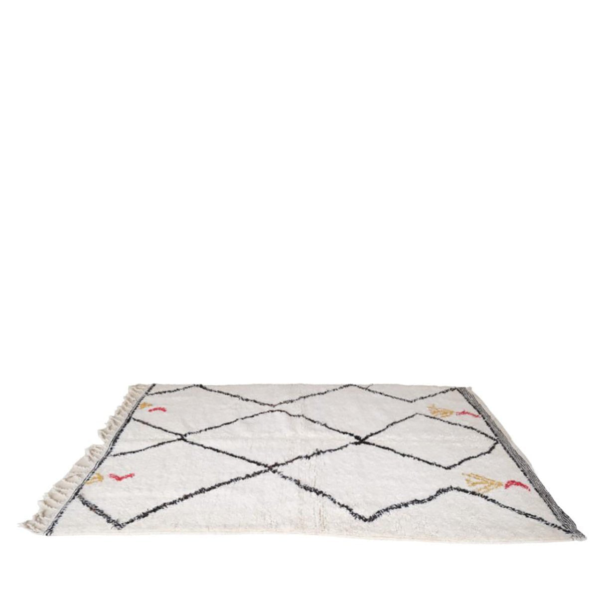 Marokkaner Berber Teppich reine Wolle 140 x 253 cm