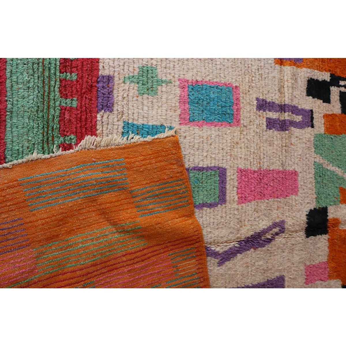 Marokkaner Berber Teppich reiner Wolle 209 x 316 cm