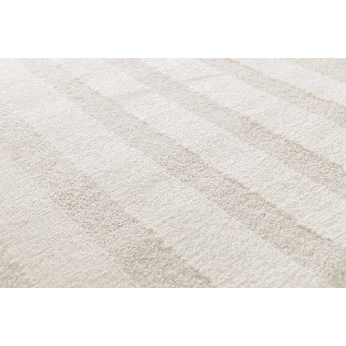 Weicher und komfortabler und grafischer Bogen Teppich