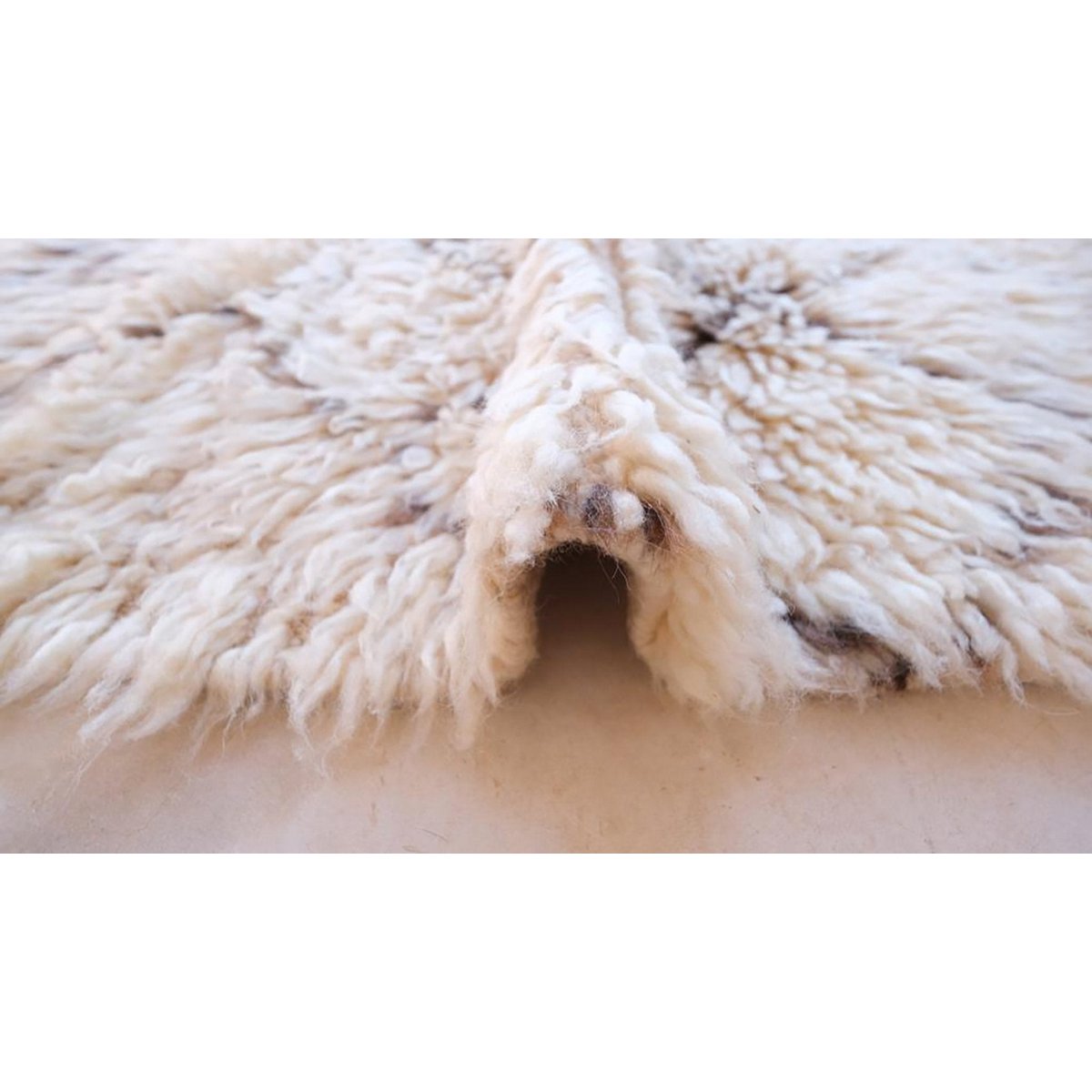 Marokkaans Berber tapijt van zuivere wol 175 x 217 cm