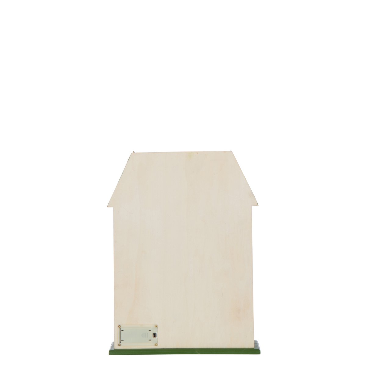 Huis Adventskalender LED Multiplex Weihnachtsrood Dunkelgrün