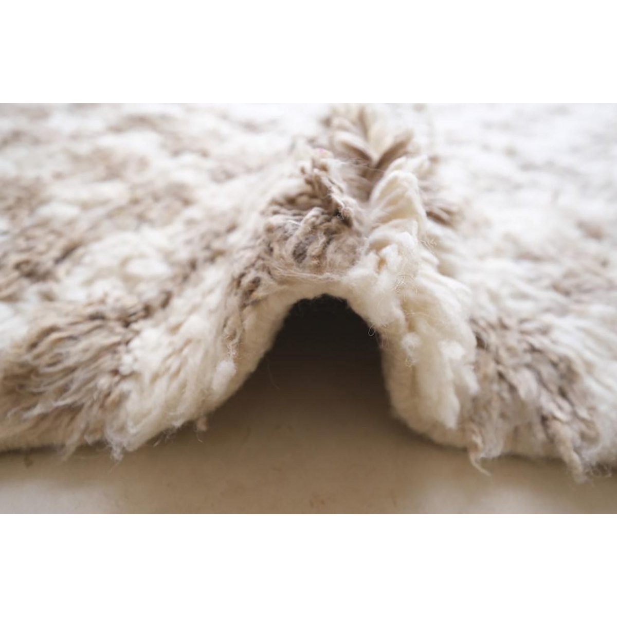 Marokkaner Berber Teppich reine Wolle 106 x 164 cm