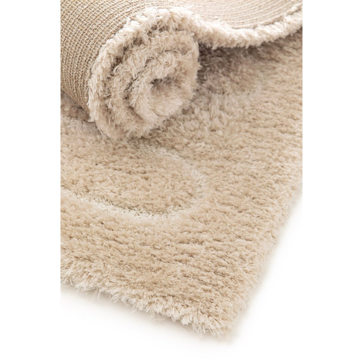 Recycelter Polyester -Reliefteppich mit raffiniertem Eolya -Design