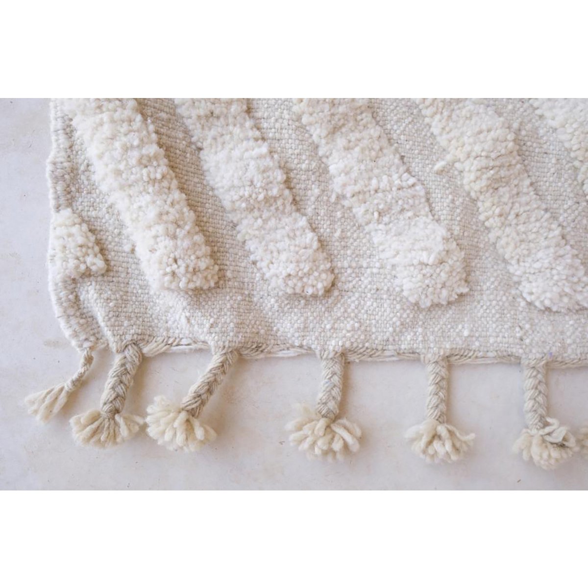 Marokkaner Berber Teppich reine Wolle 125 x 157 cm