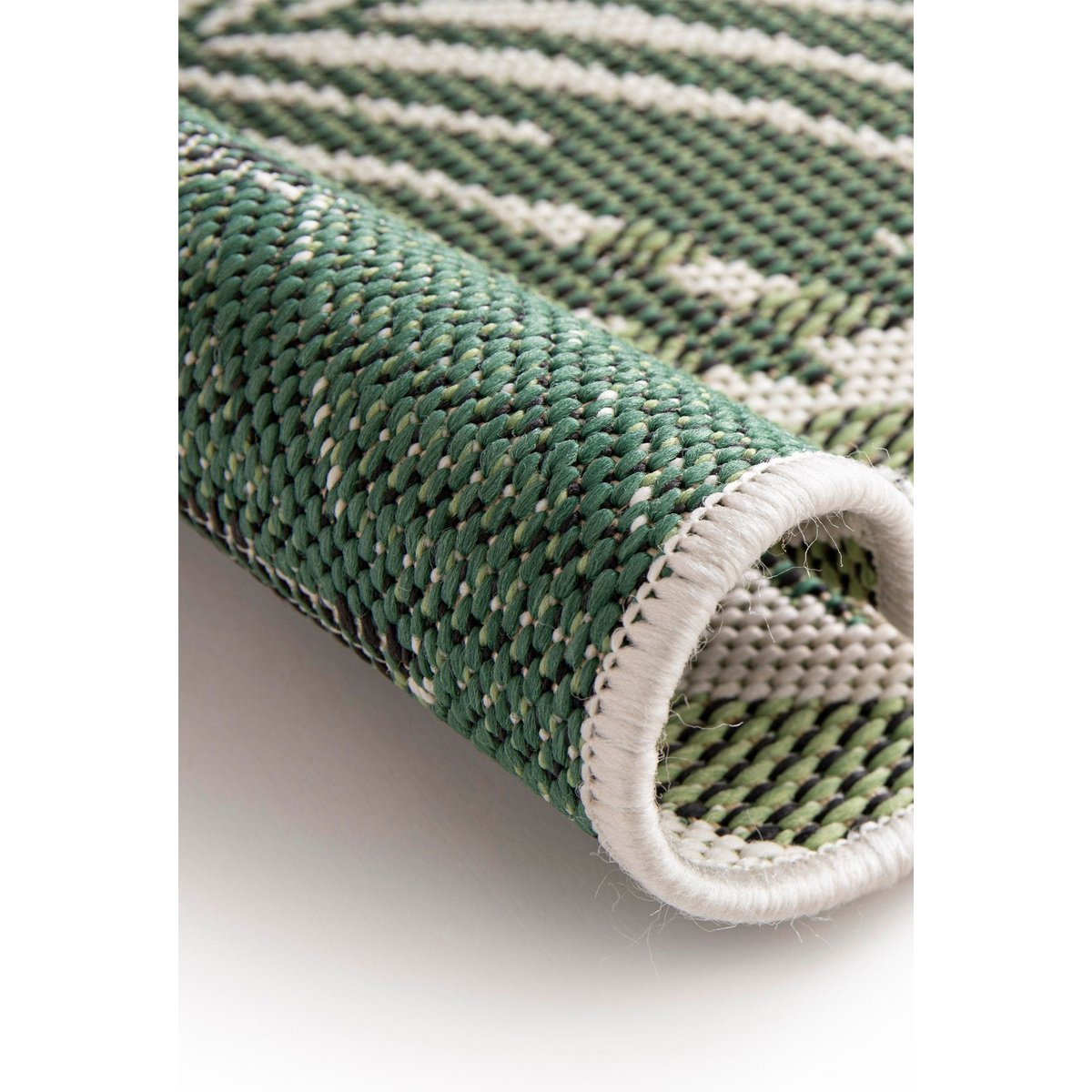 Tropischer Äußerer innen ethnischer Teppich