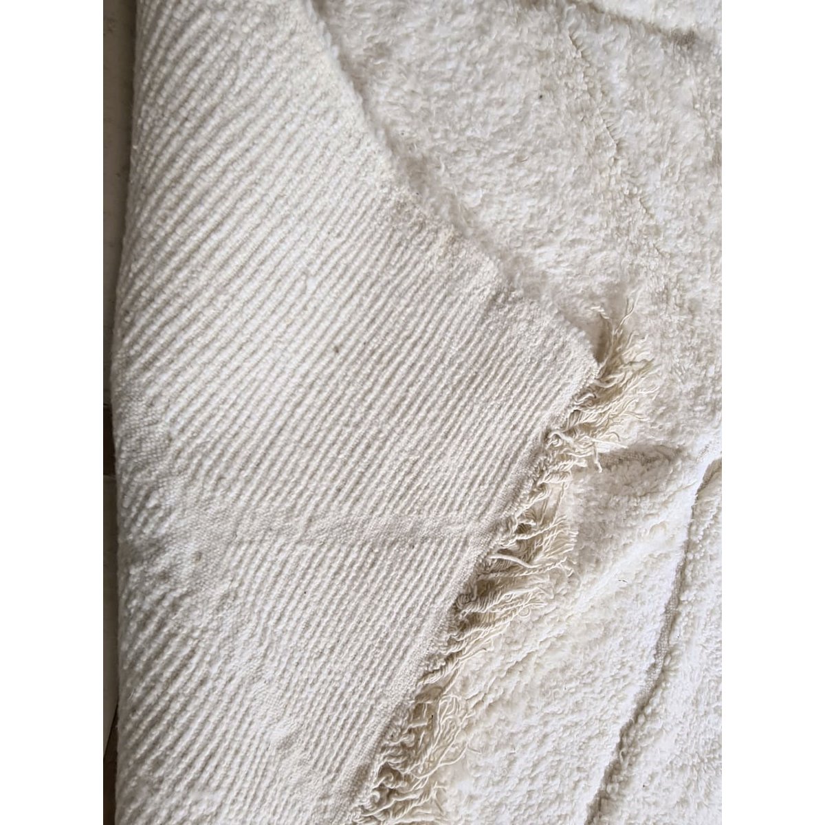 Berberteppich Beni Ouarain reine Wolle 105 x 205 cm