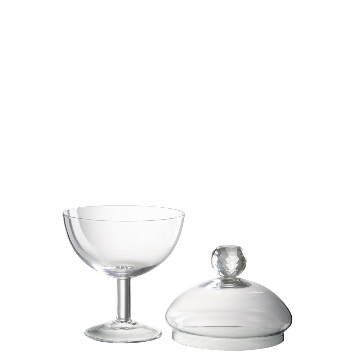 Vorratsdose Diamant Kristall Glas Transparent 25 cm