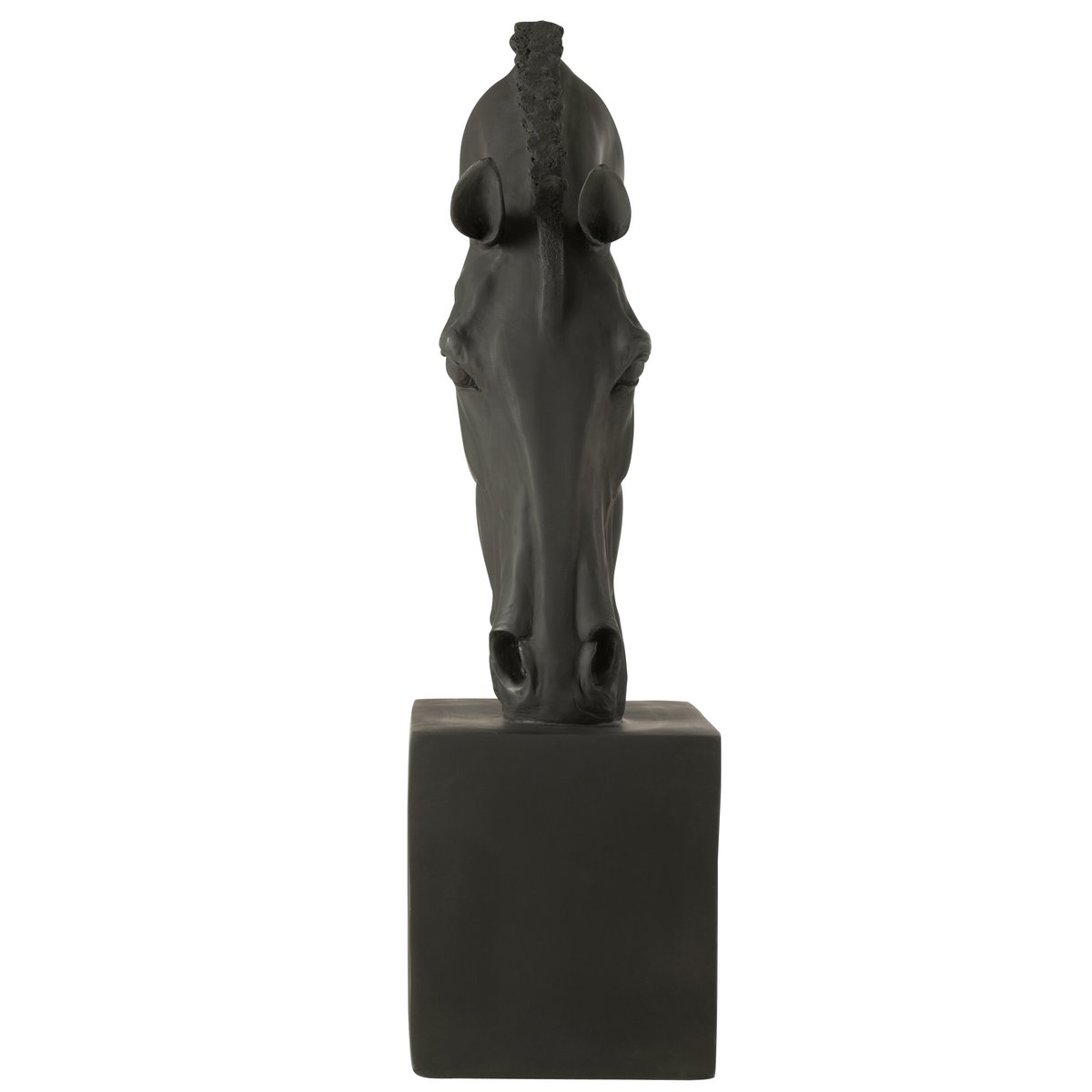 J-line Pferd zu Fuß Magnesiumoxid schwarz groß