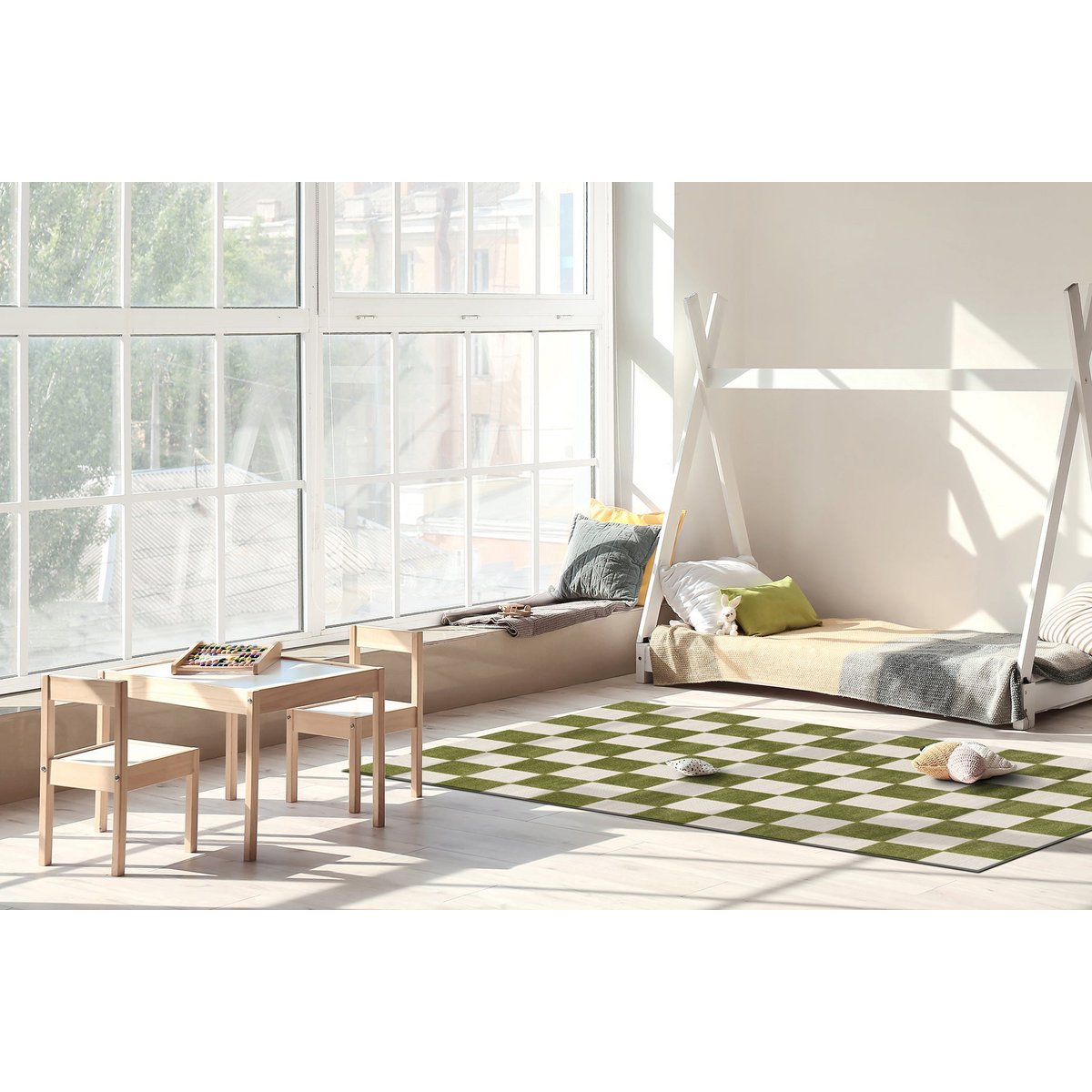 Außen -Innenteppichfliesen im Freien