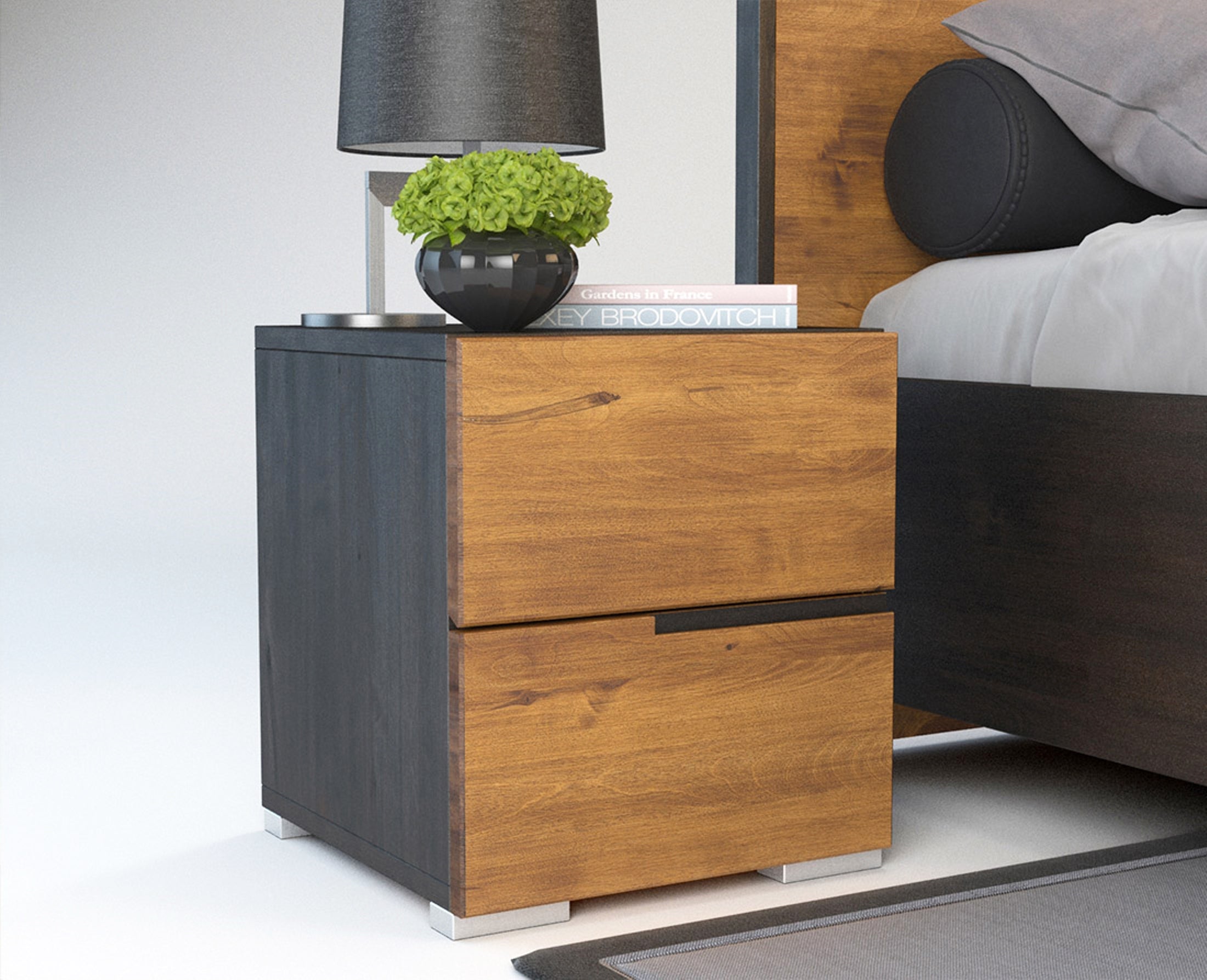 ARDEA Massivholz Nachttisch