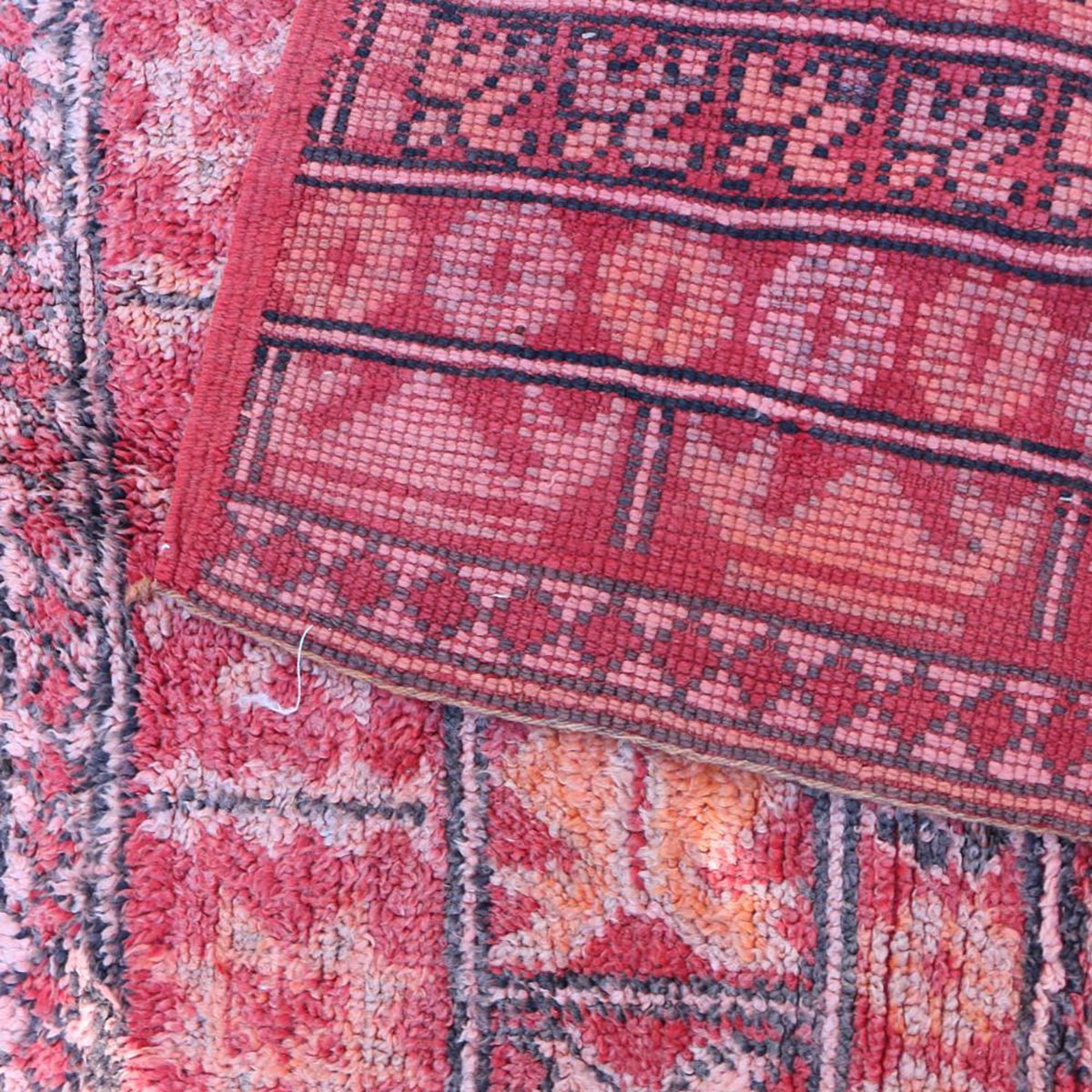 Marokkaans Berber tapijt van zuivere wol 182 x 335 cm