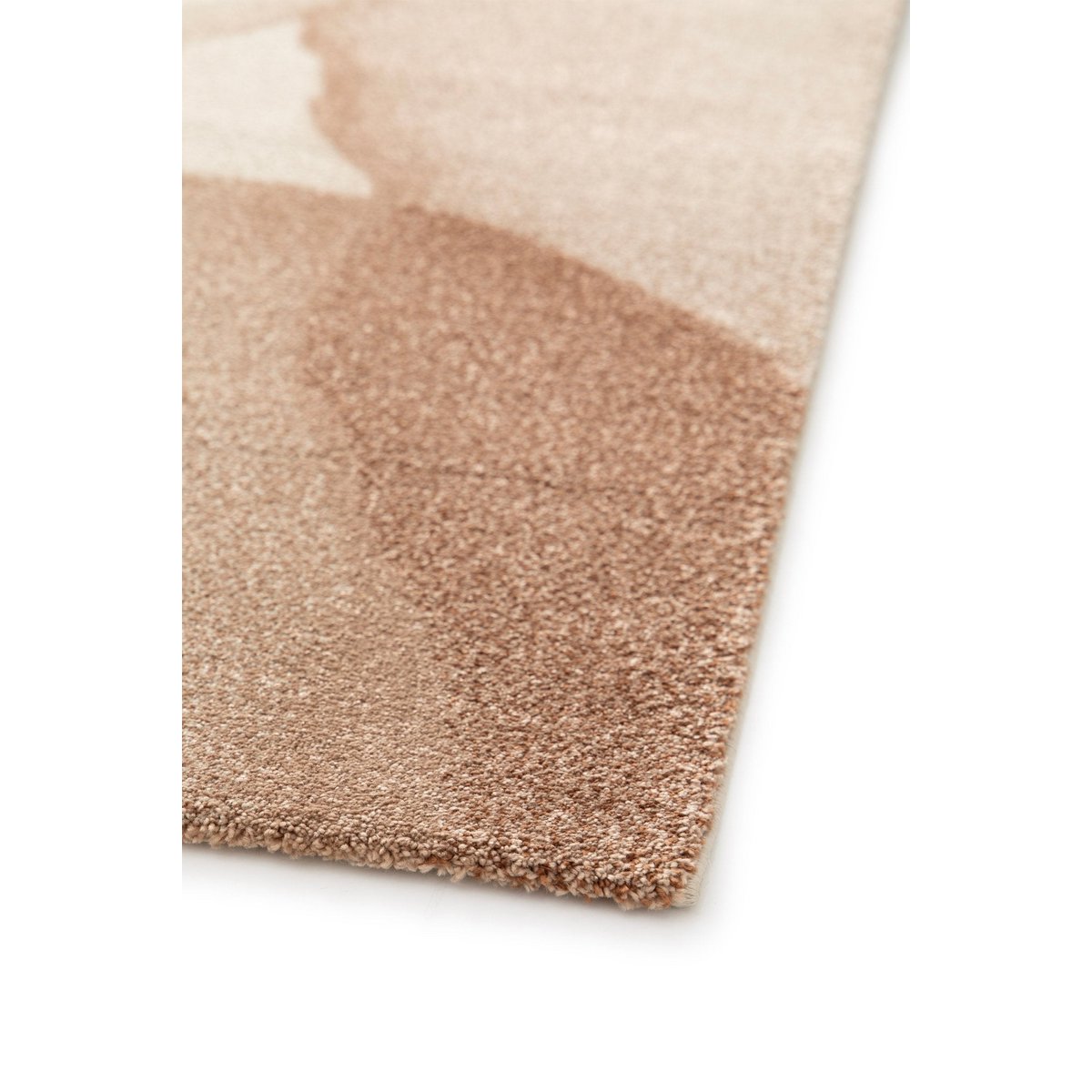 Abstrakter Aquarellteppich in recyceltem Polyester -Aquarell