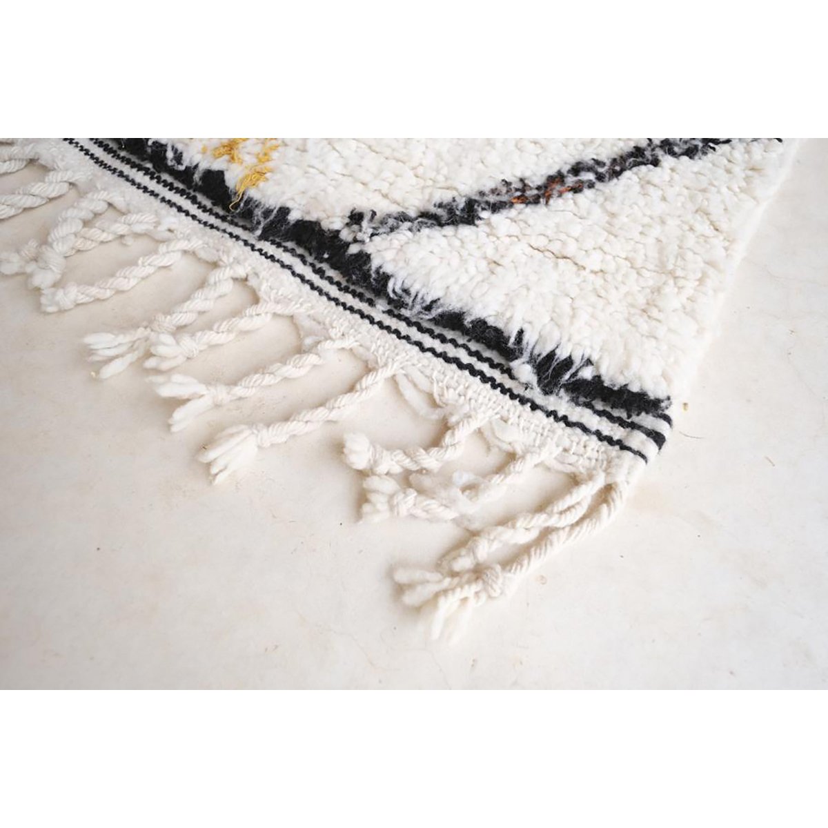 Marokkaner Berber Teppich reine Wolle 140 x 253 cm