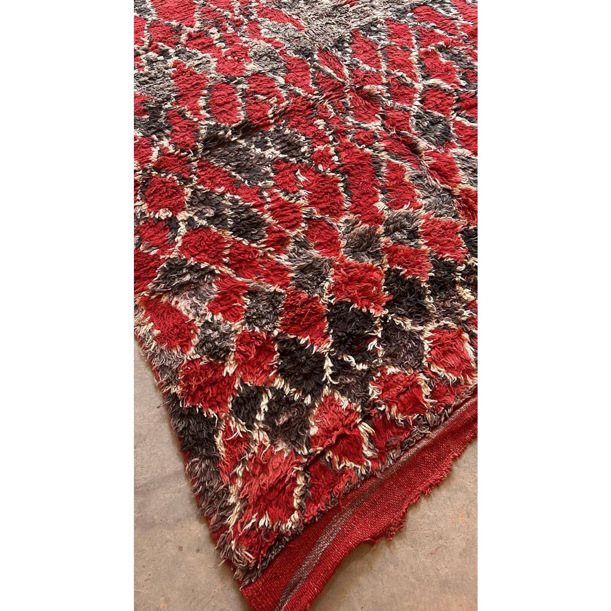 Marokkaner Berber Teppich reiner Wolle 200 x 336 cm