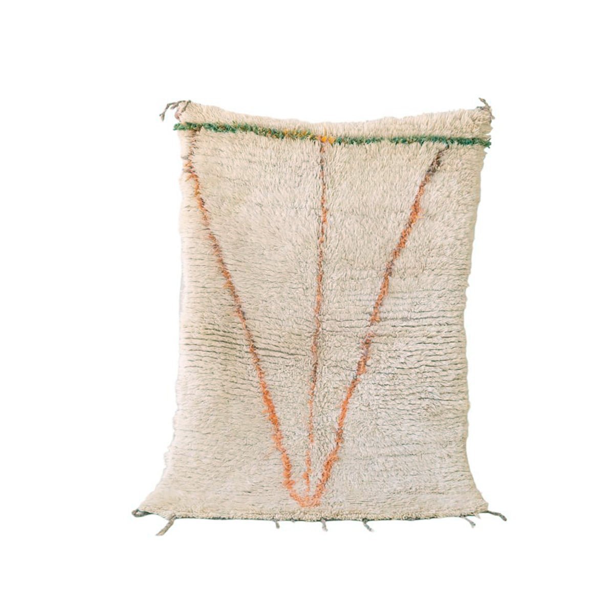 Marokkanischer Berber Teppich reine Wolle 133 x 182 cm