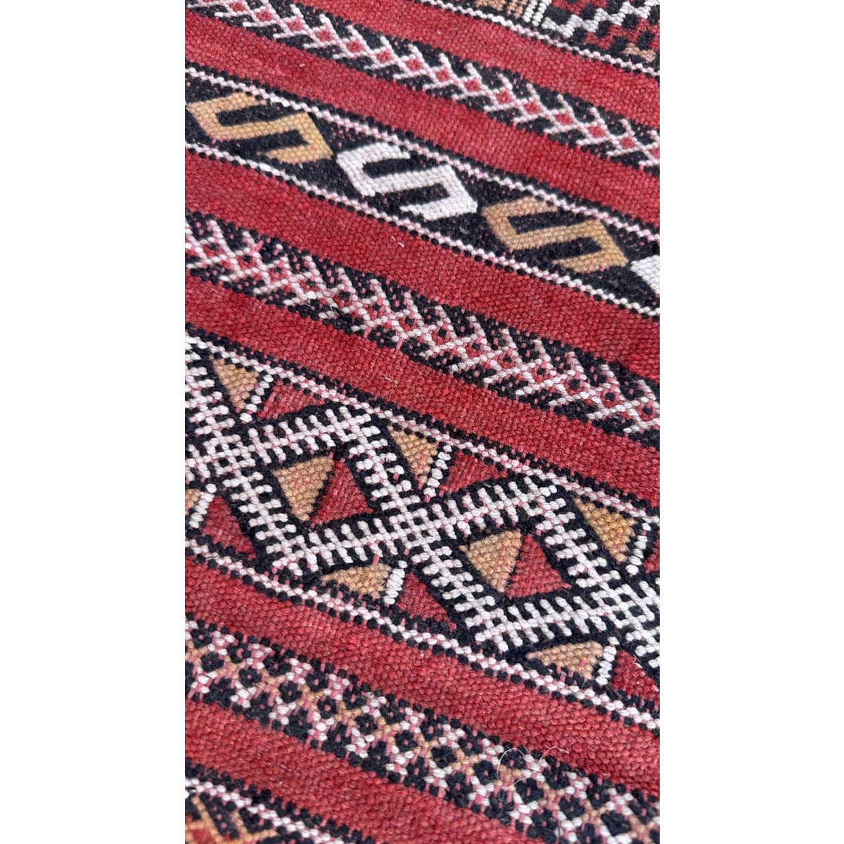 Marokkaner Berber Kilim Teppich reines Woll 88 x 167 cm