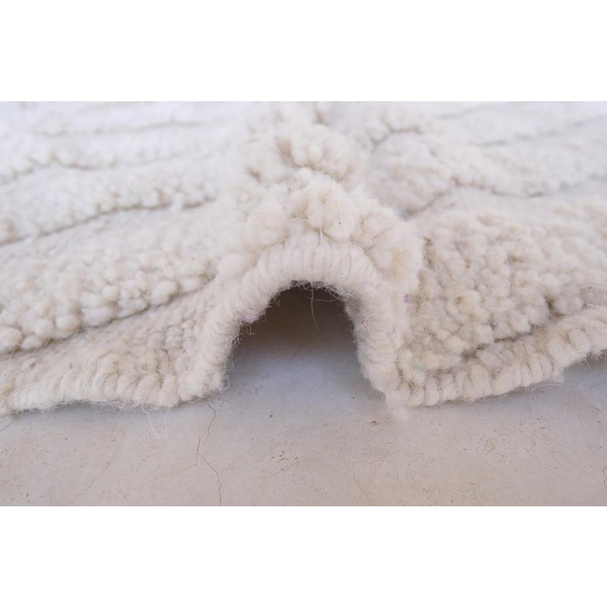 Marokkaner Berber Teppich reine Wolle 125 x 157 cm